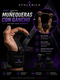 Ganchos de Levantamiento con Correa ATHLENICK