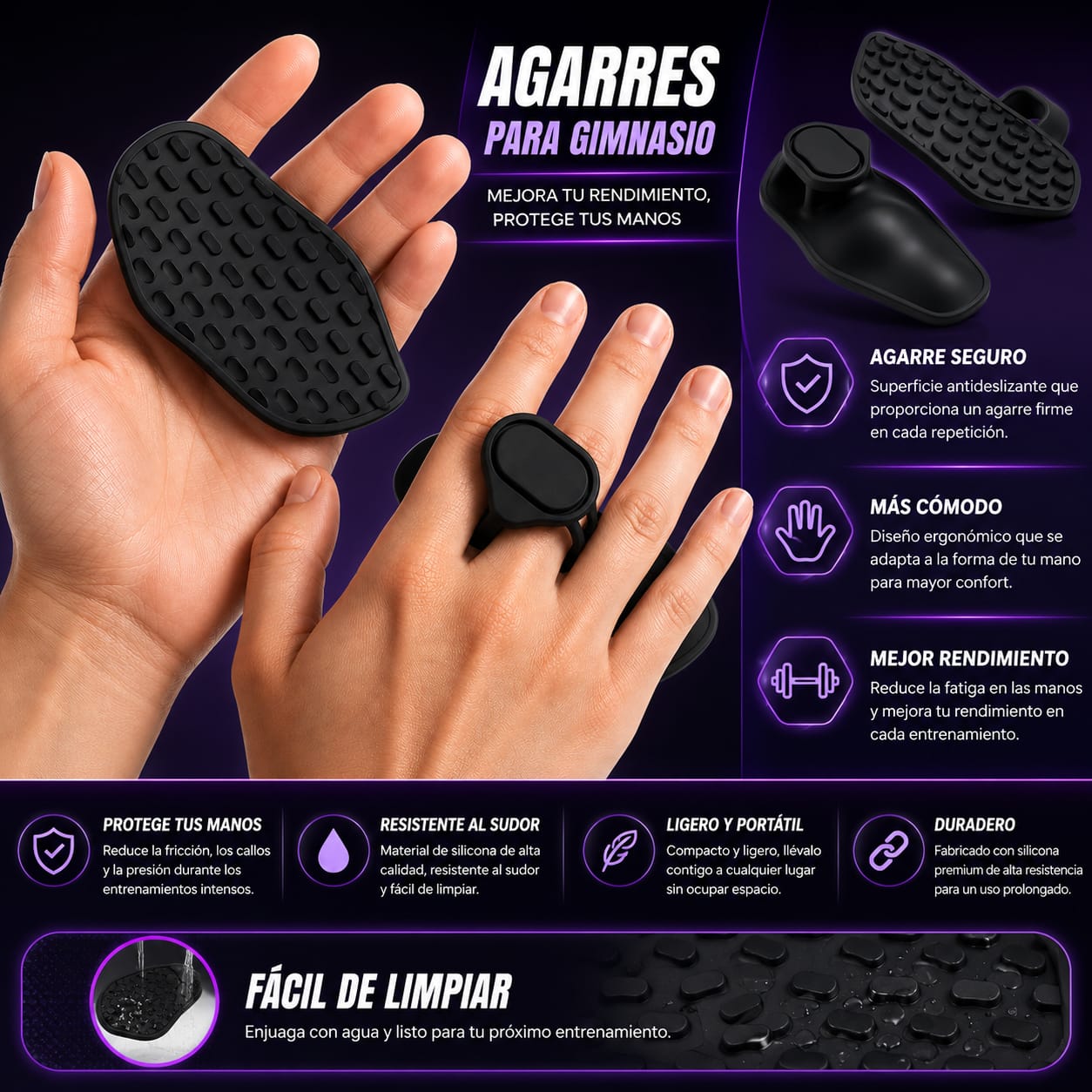 Agarres Antideslizantes Pro ATHLENICK