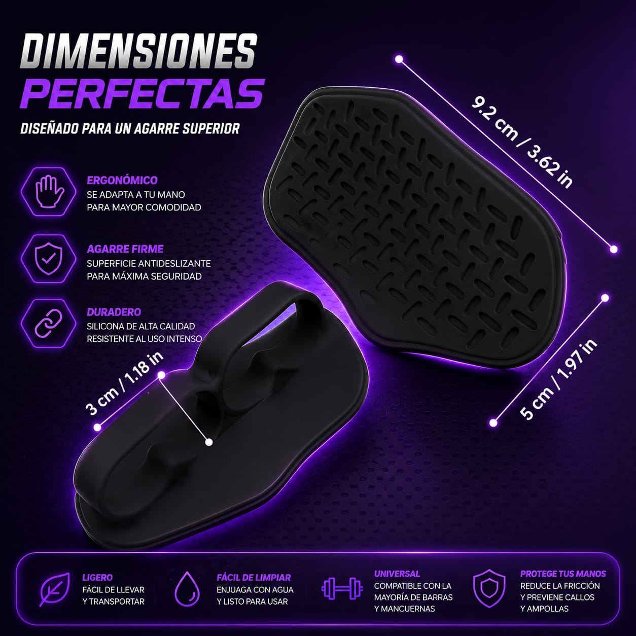 Agarres Antideslizantes Pro ATHLENICK